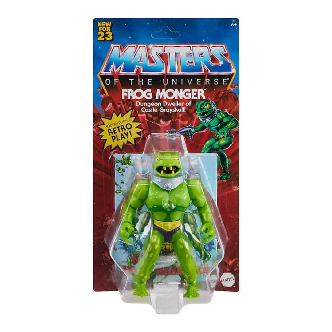 Frog Monger MOTU Origins Mattel Creations Card Front
