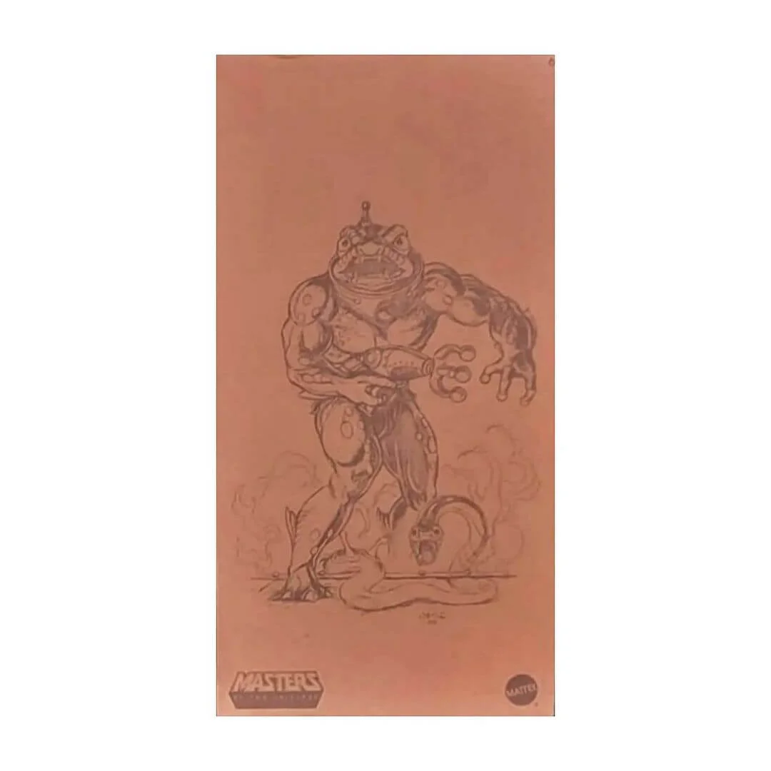 Frog Monger MOTU Origins Mattel Creations Shipper Box