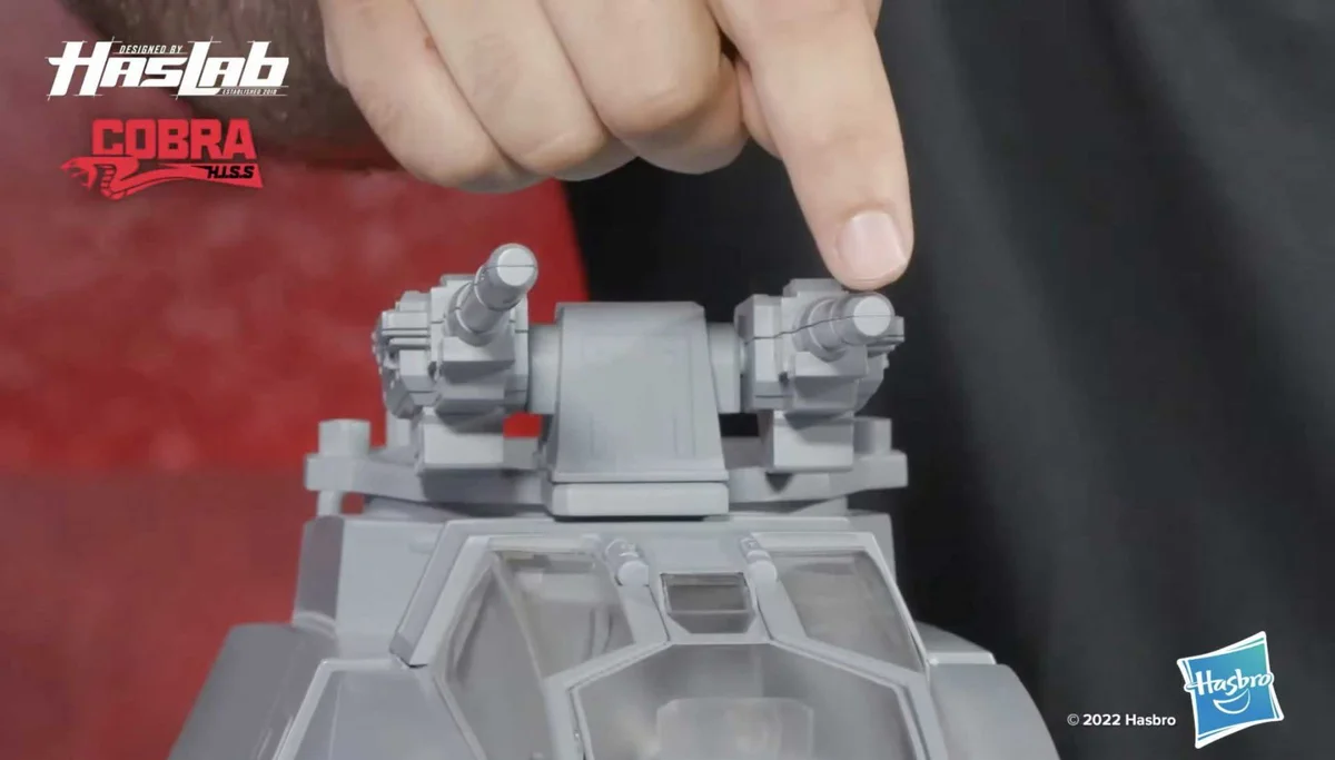 GI Joe Classified Series HasLab Hiss Tank Future Blast Ports