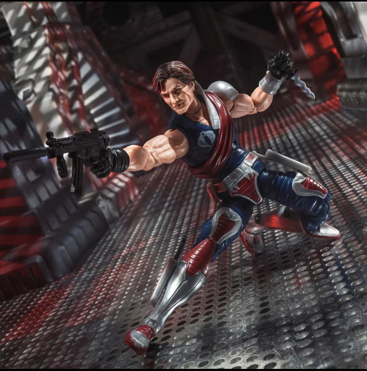 GI Joe Classified Series Xamot shooting