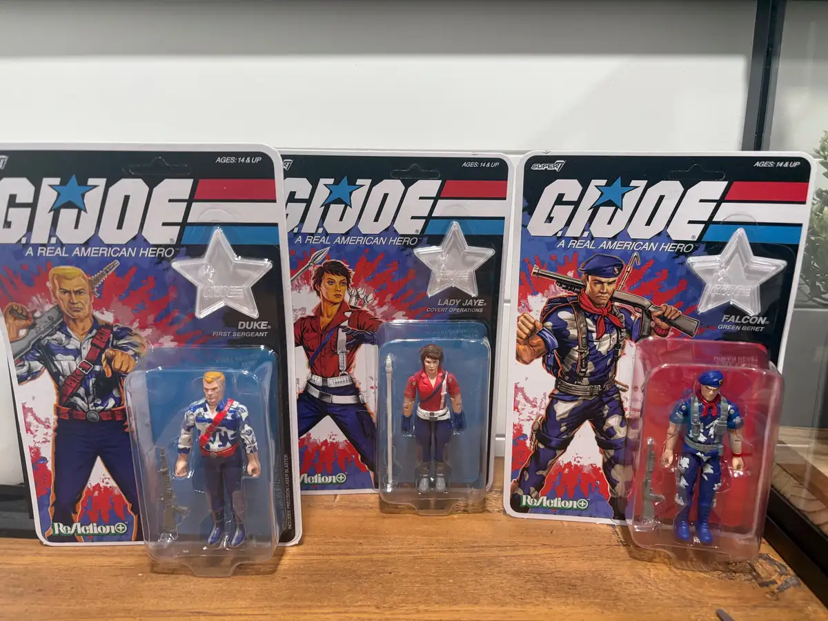 GI Joe ReAction+ Super 7 USA 250th Wave IH 1