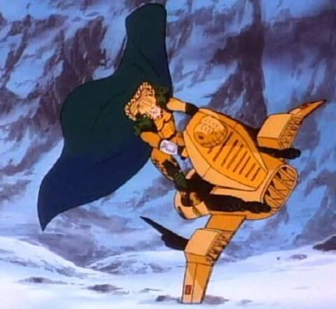 GI Joe Serpentor & Air Chariot sunbow 2
