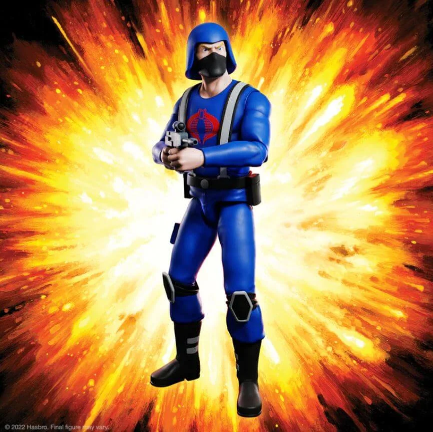 GI Joe Super7 Ultimates Cobra Trooper Wave 3 burst