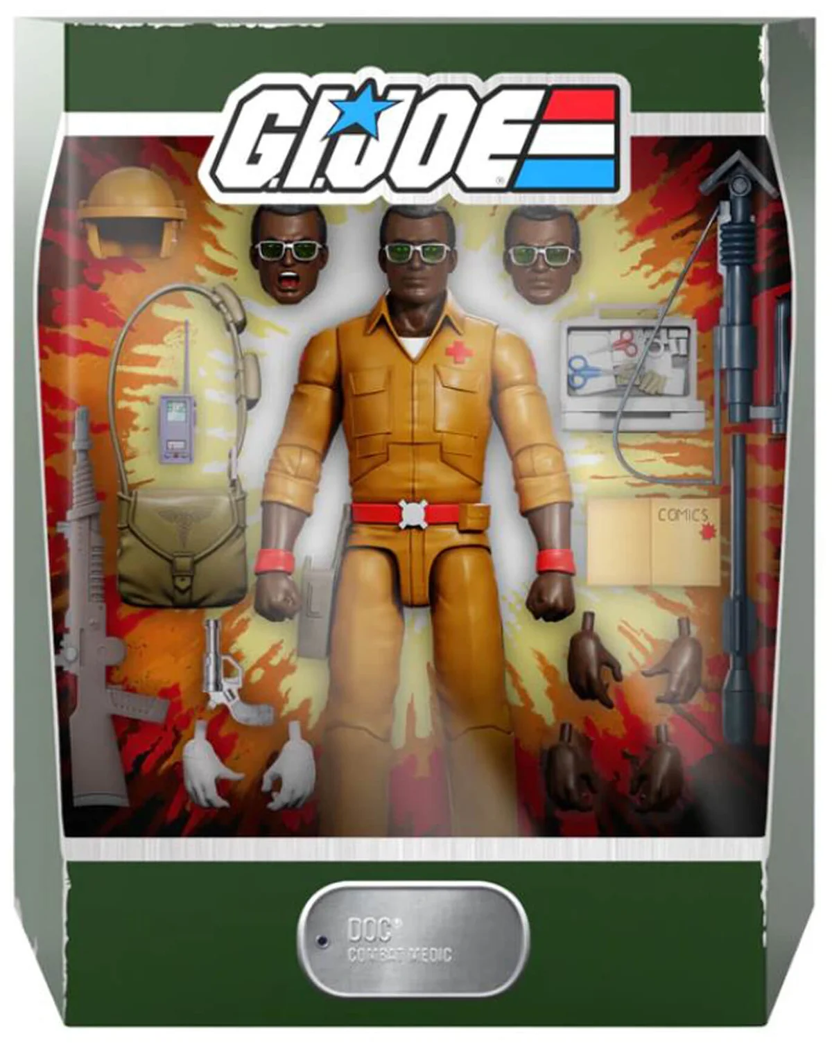 GI Joe Super7 Ultimates Doc Package Wave 3