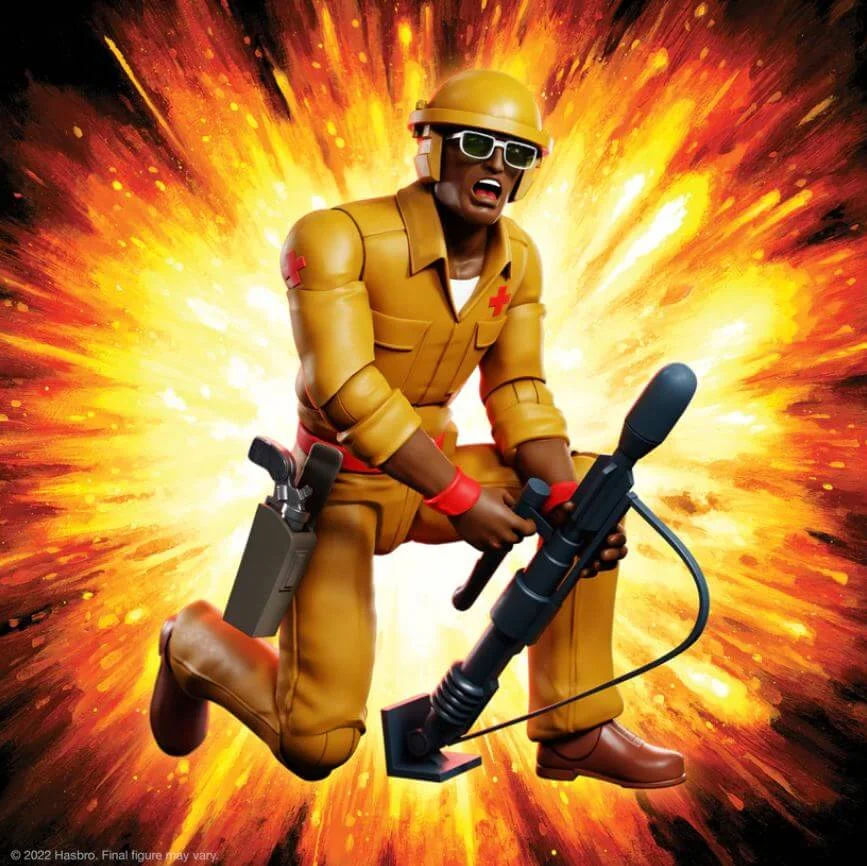 GI Joe Super7 Ultimates Doc Wave 3 burst