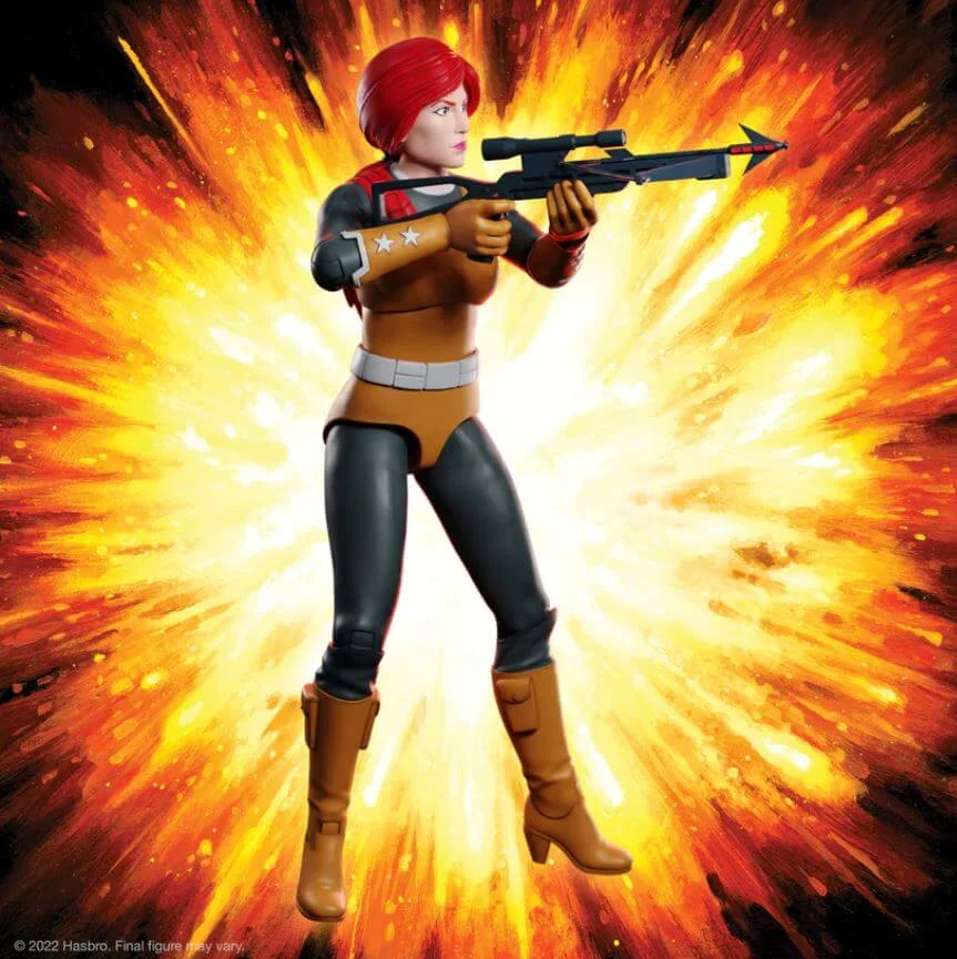 GI Joe Super7 Ultimates Scarlett Wave 3 burst