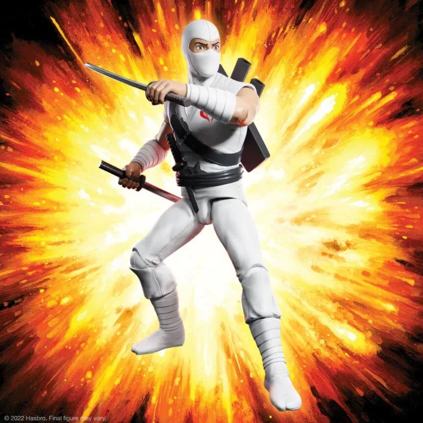 GI Joe Super7 Ultimates Storm Shadow Wave 3 burst