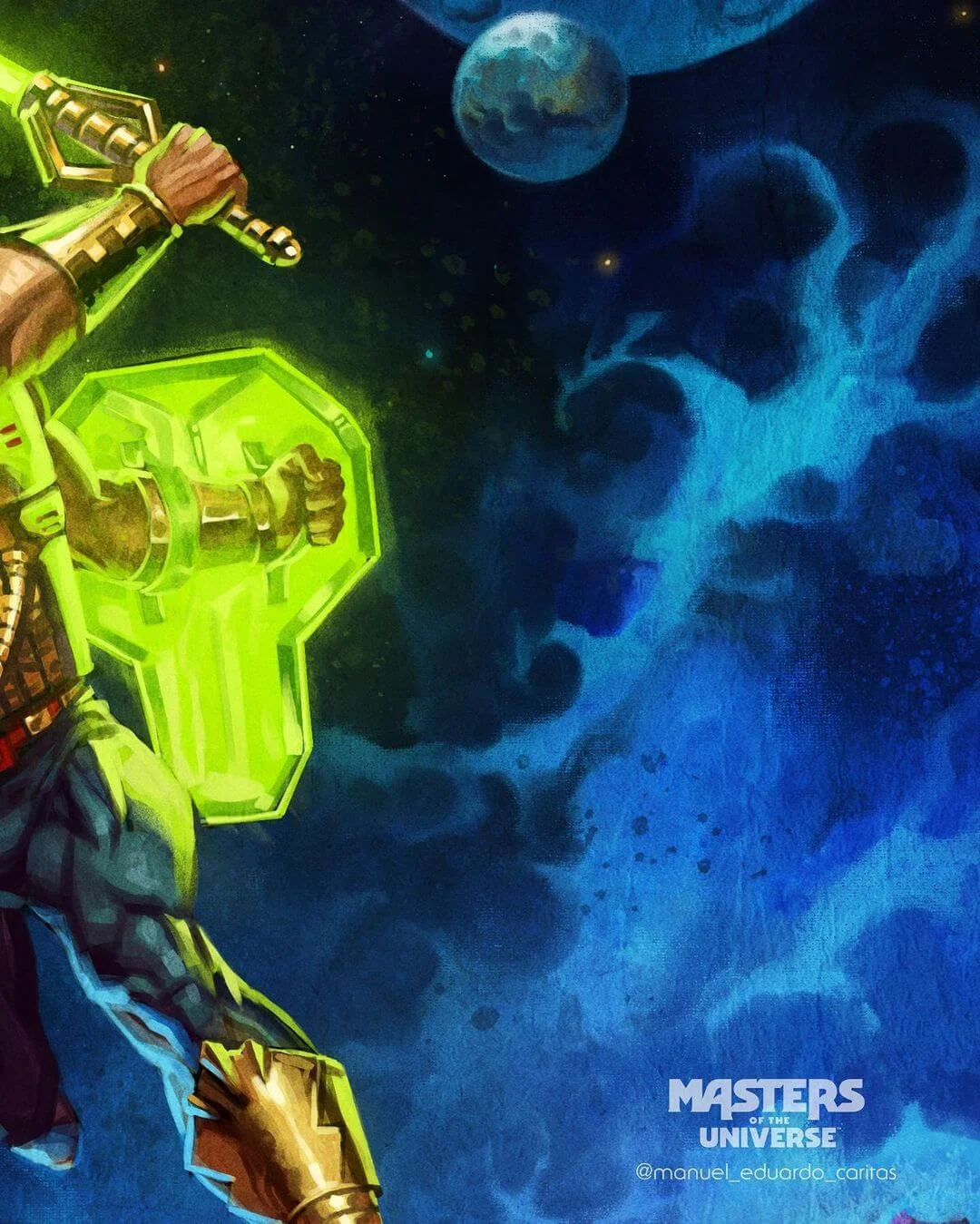 Galactic Protector He-Man Masterverse Package rear artwork right