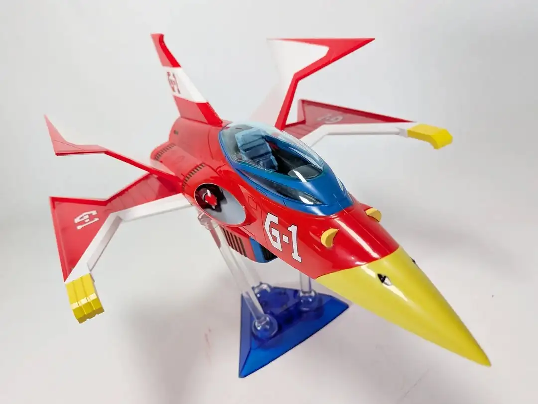 Gatchaman II G 1 Eagle Sharp with Ken the Eagle In Hand Images 3c