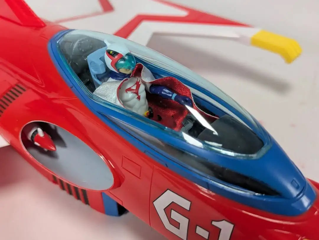 Gatchaman II G 1 Eagle Sharp with Ken the Eagle In Hand Images 7g