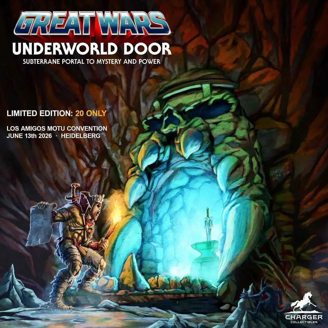 Great Wars Underworld Door MOTU 2026 Los Amigos Convention Exclusive 1