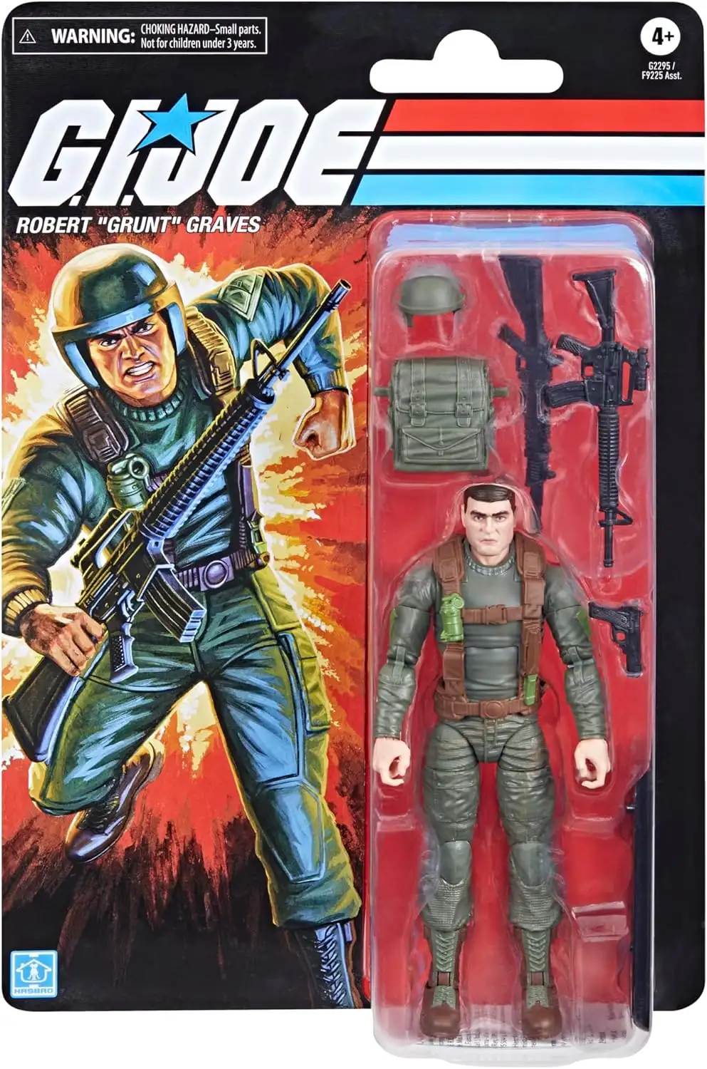 Grunt GI Joe Classified Series Retro Card Back 2