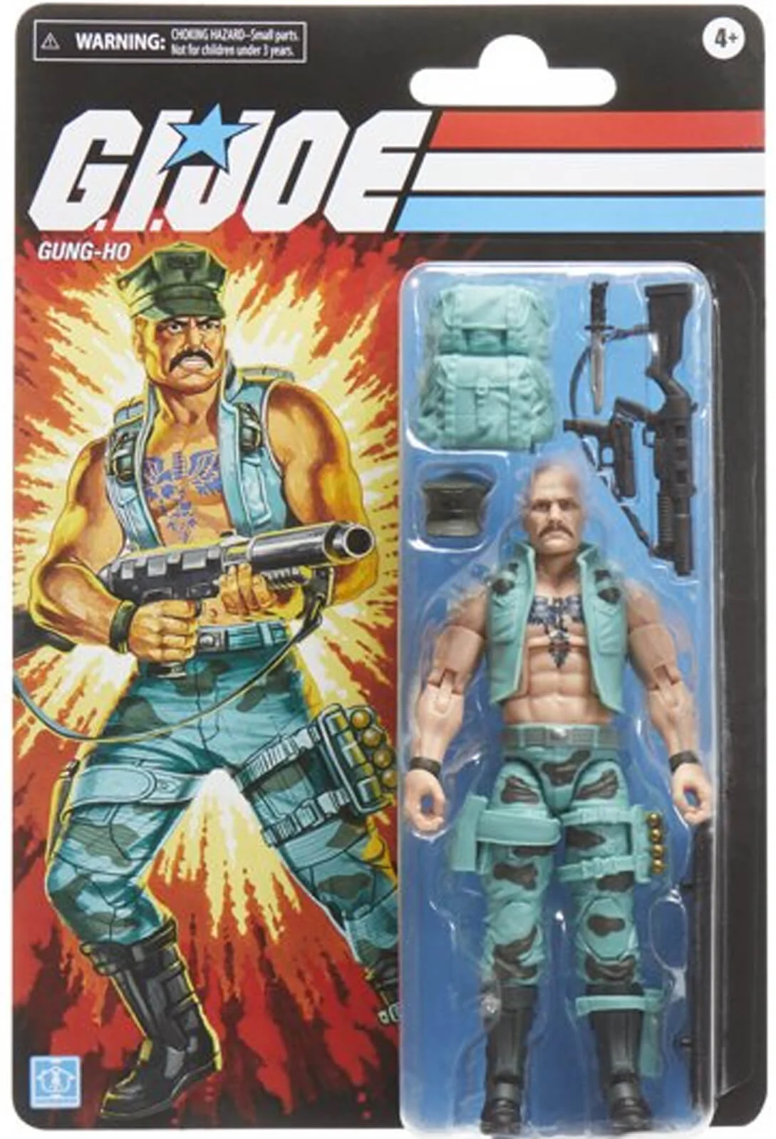 Gung Ho Retro GI Joe Classified Series Figure Walmart Exclusive
