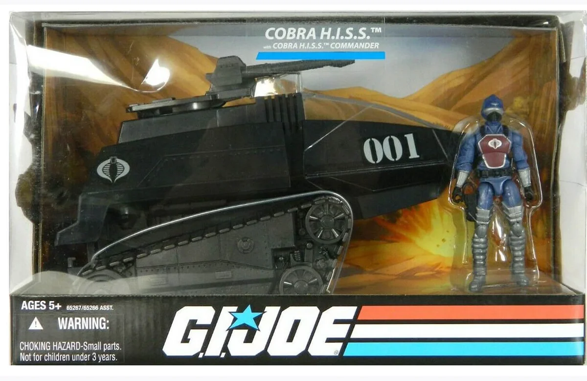 HISS Tank (Black Commander) GI Joe 25th Anniversary 2008 Wave 1