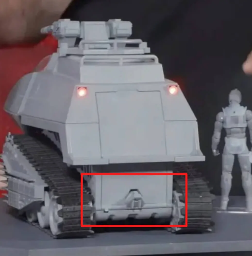 HISS Tank GI Joe Classified Series HasLab Tow Hitch Prototype