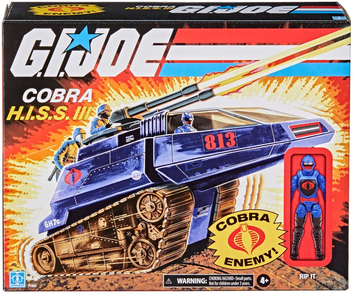 HISS Tank III GI Joe Retro Collection Walmart