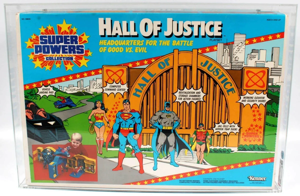 Hall of Justice vintage MOC