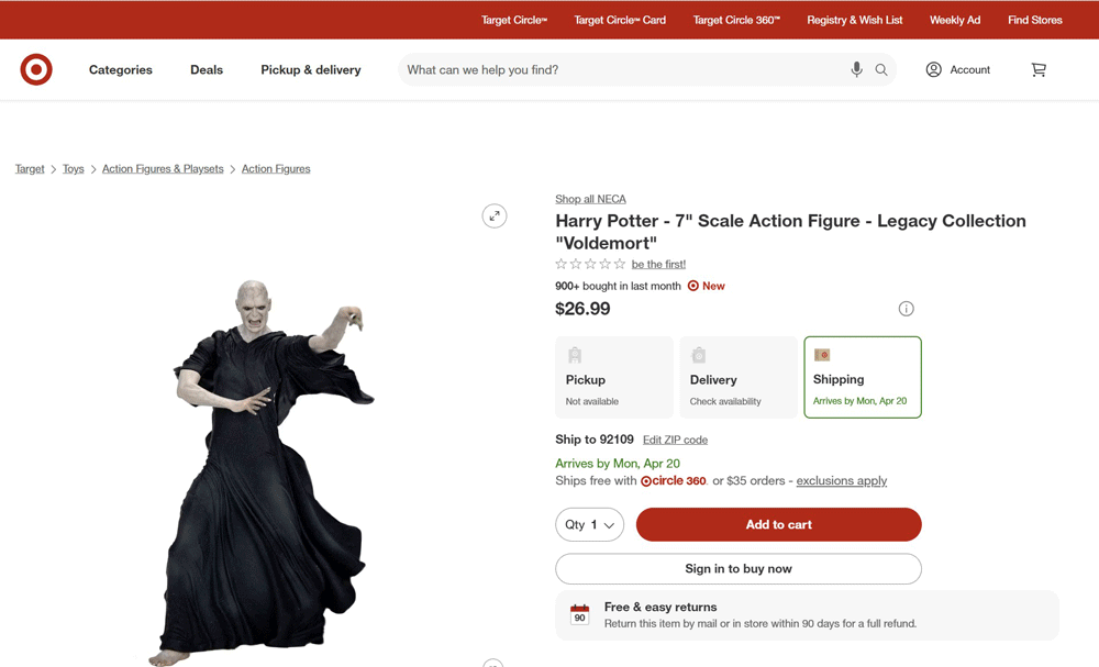 Harry-Potter-Voldemort-NECA-Target