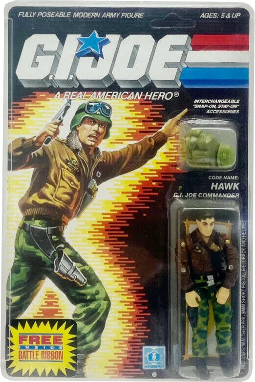 Hawk (GI Joe Commander) GI Joe ARAH 1986 Wave 5