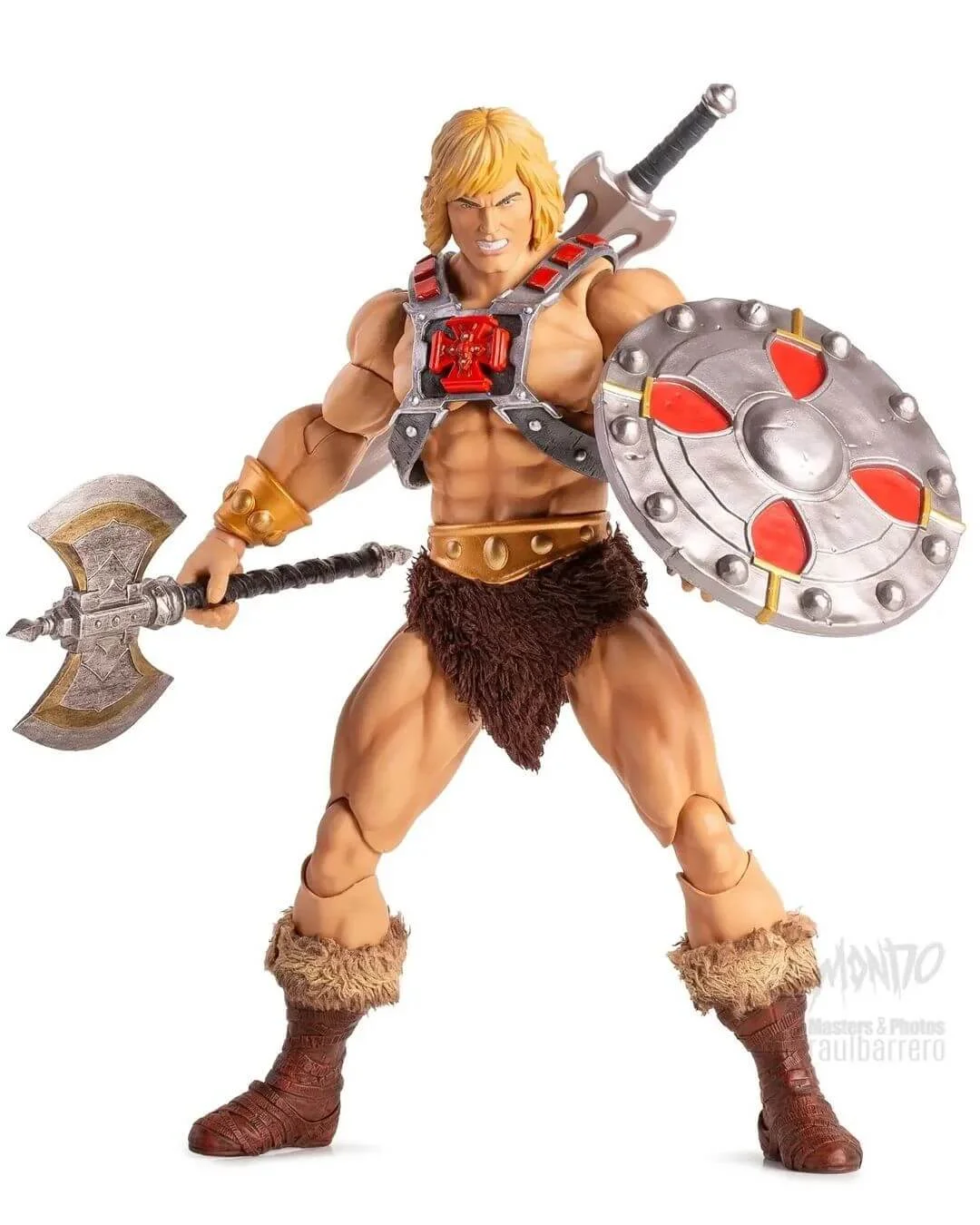 He-Man Timed Edition Mondo Official Image Axe and shield