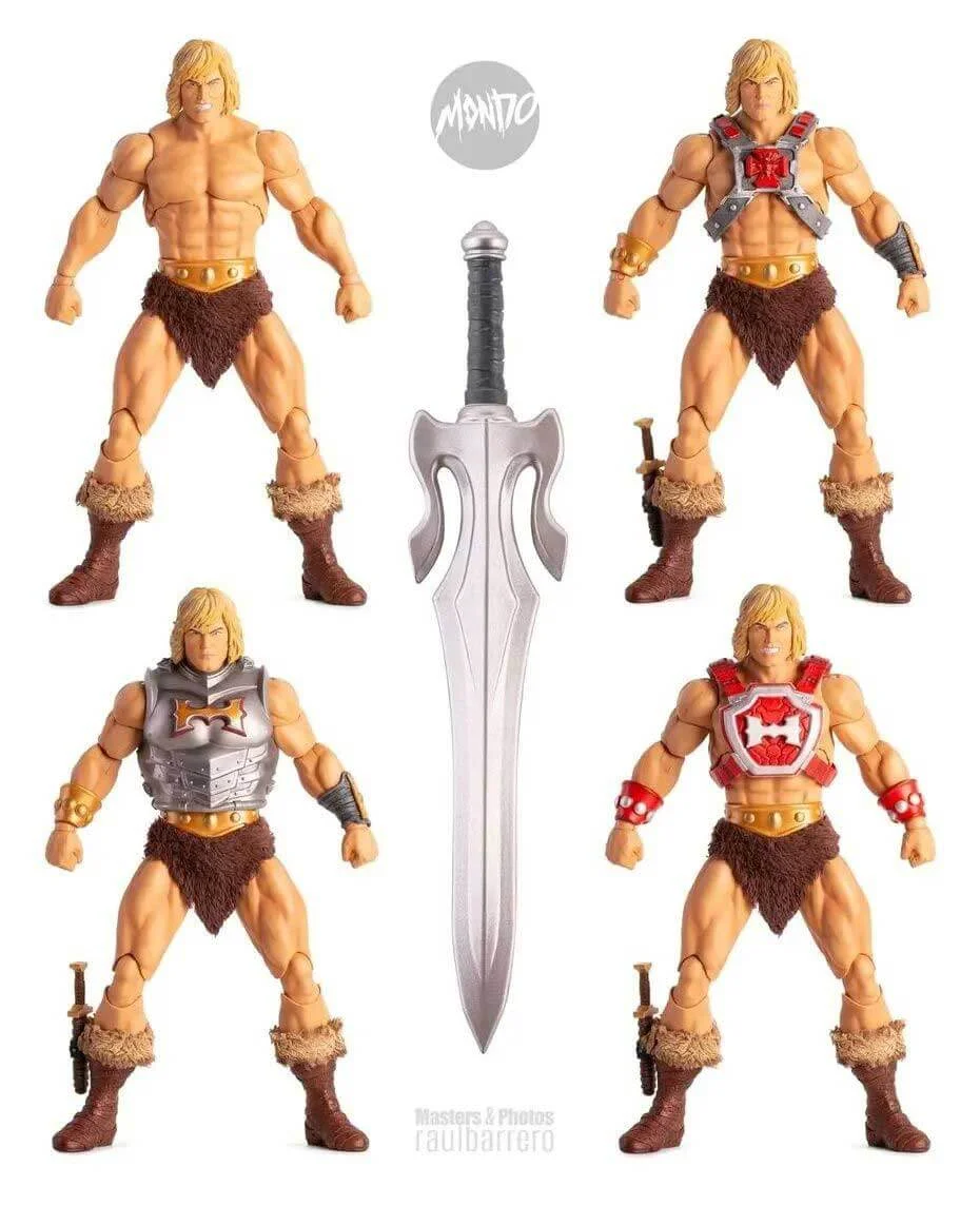 He-Man Timed Edition Mondo Official Image Power Sword 4 Looks