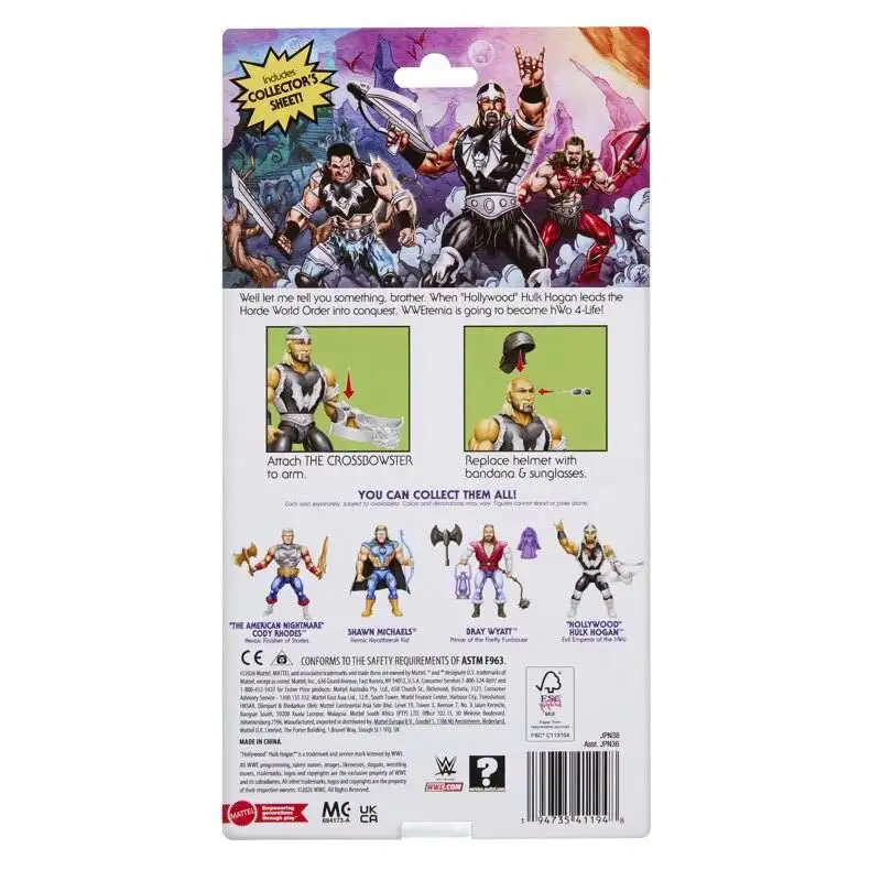 Hollywood Hulk Hogan Masters of the WWE Universe 2