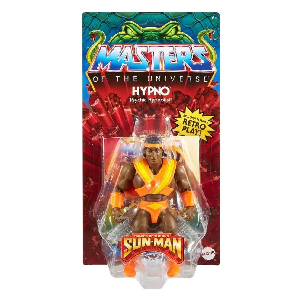 Hypno Masters of the Universe Origins Card Front.
