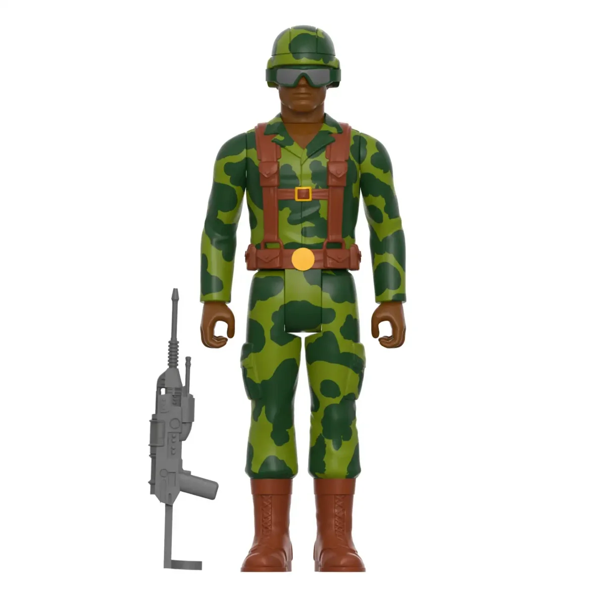 Joe Camo Greenshirt Brown Laser Rifle Googles GI Joe Super7 Reaction Wave 4 render