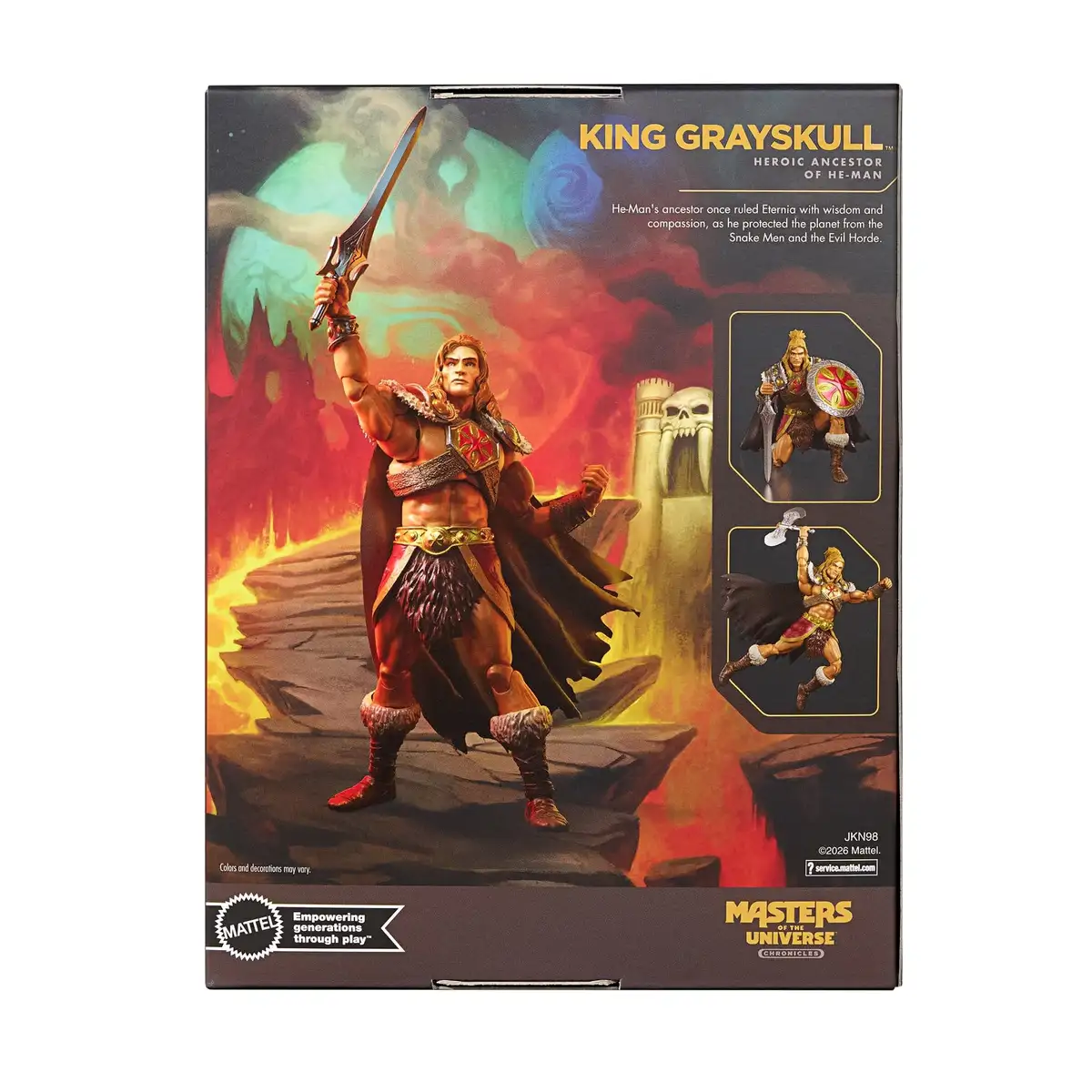 King Grayskull MOTU Chronicles Mattel Creations Exclusive 2