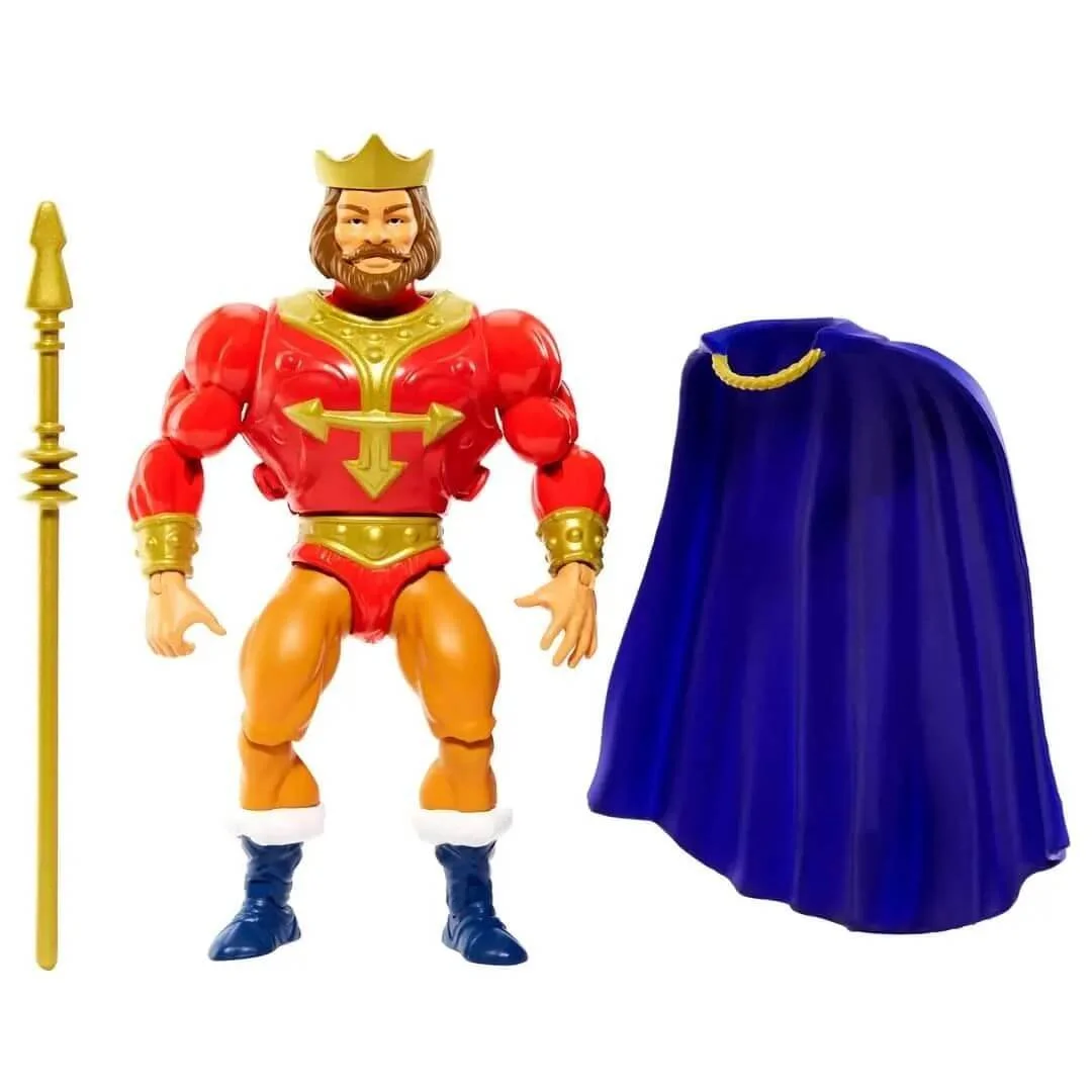 King Randor MOTU Origins Reveal Weapons and Accessories