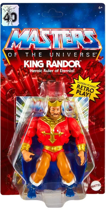 King Randor Masters of the Universe Origins Wave 10