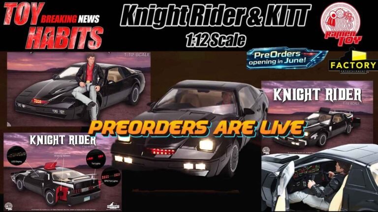 Knight Rider Twelfth SPM KITT with Michael Knight by Factory Entertainment & Ramen Toy