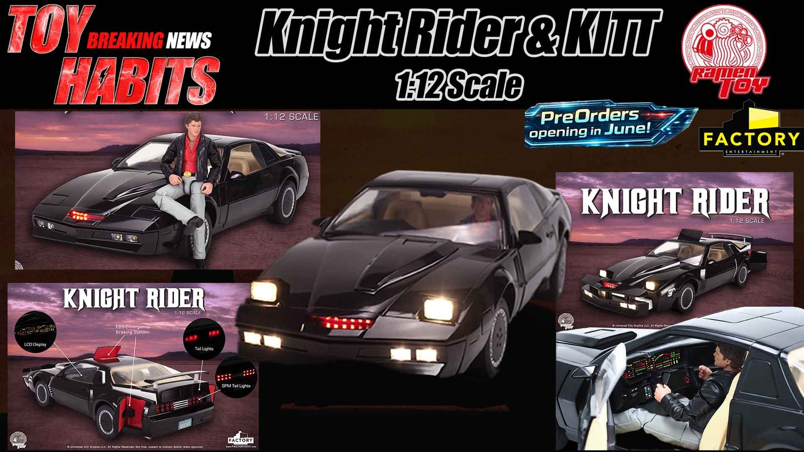 Knight-Rider-Twelfth-SPM-KITT-with-Michael-Knight-by-Factory-Entertainment-&-Ramen-Toy