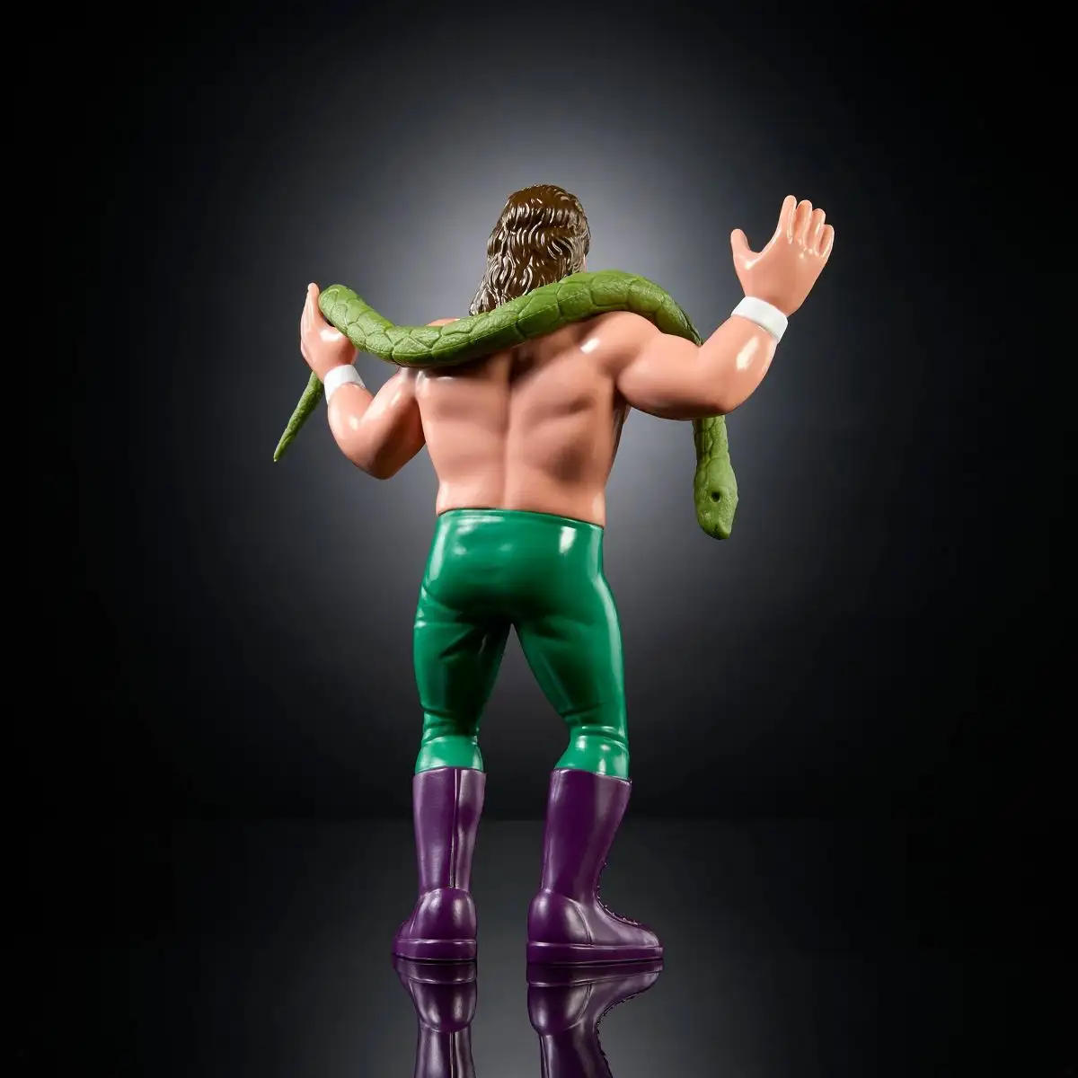 LJN WWE Superstars Jake  The Snake  Roberts Action Figure, 1980s Retro 8  Collectible Toy 05