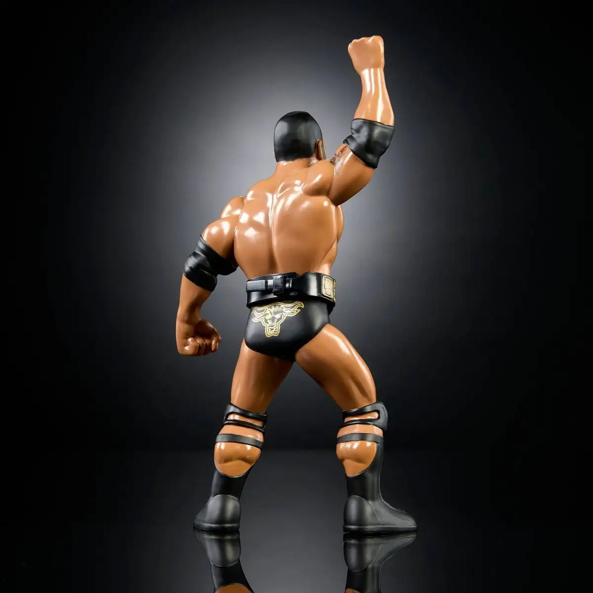 LJN WWE Superstars The Rock Action Figure, 1980s Retro 8  Collectible Toy 05