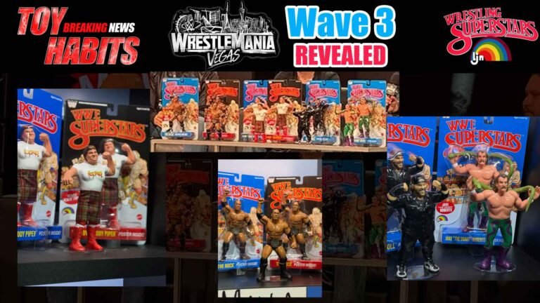 LJN WWE Superstars Wave 3 Revealed at Wrestlemania 42