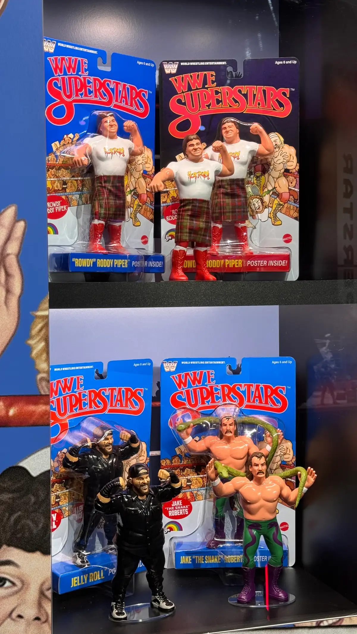 LJN WWE Superstars Wave 3 WWE World 2026 Booth 1