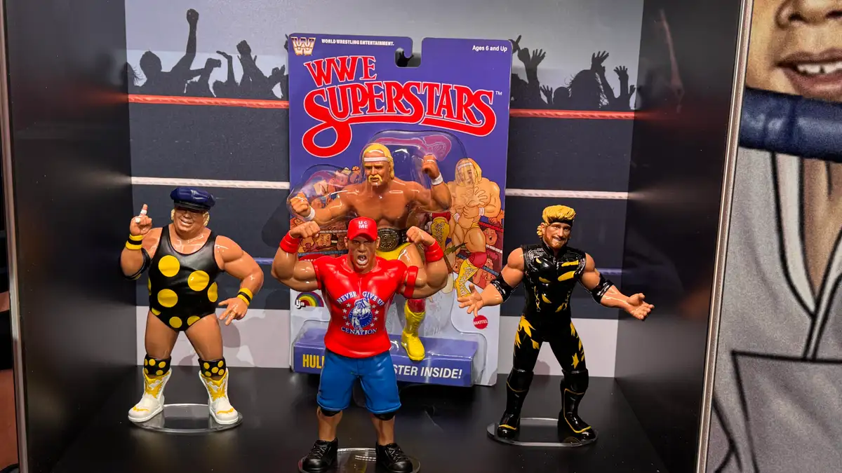LJN WWE Superstars Wave 3 WWE World 2026 Booth 12
