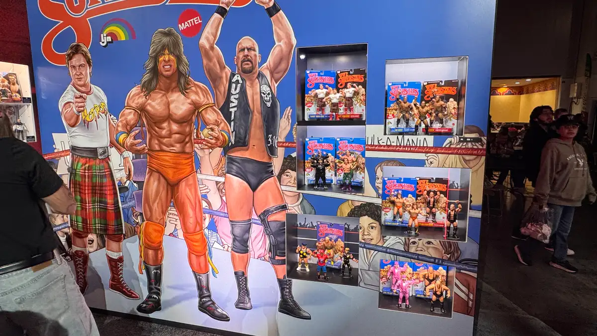 LJN WWE Superstars Wave 3 WWE World 2026 Booth 13