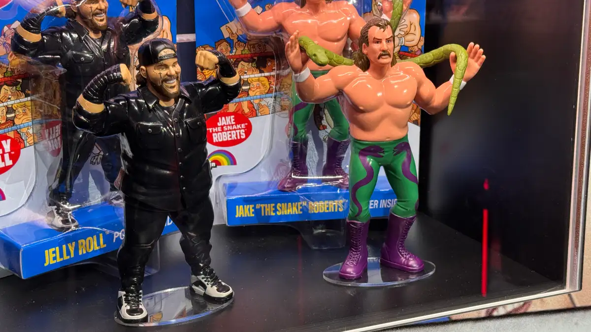 LJN WWE Superstars Wave 3 WWE World 2026 Booth 3