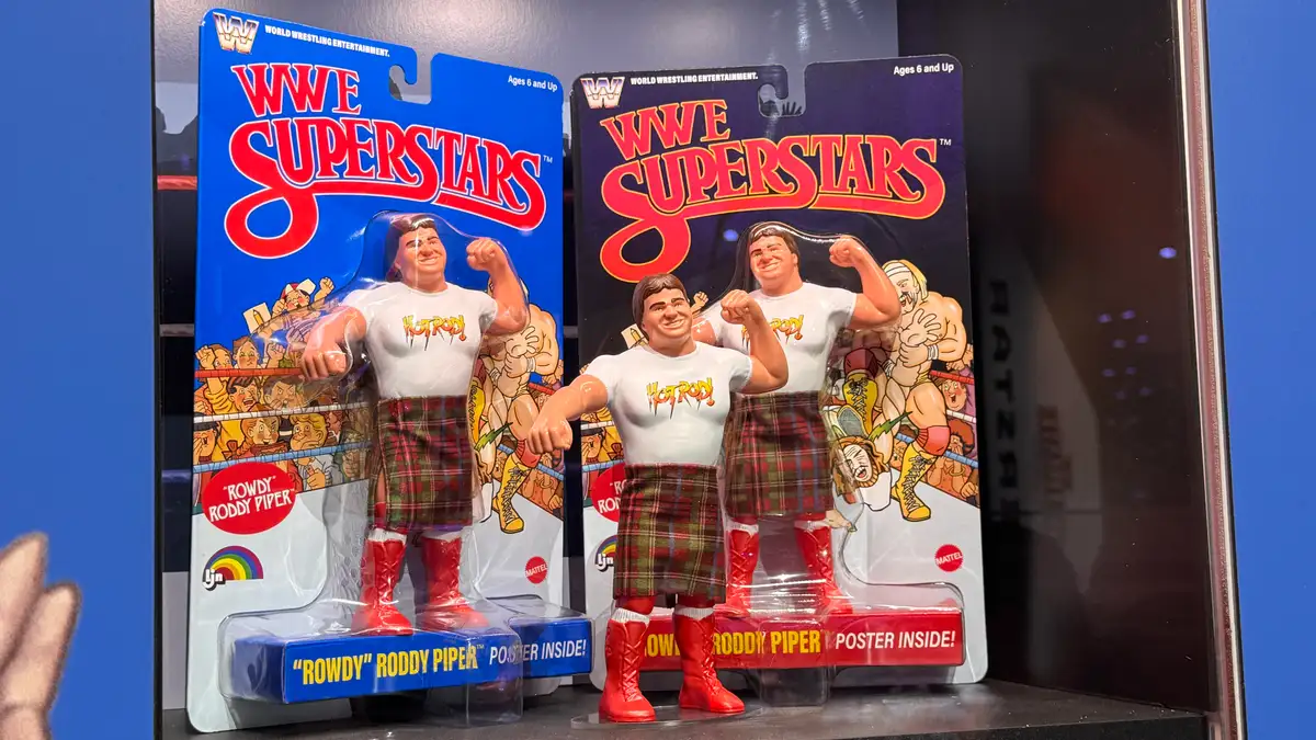 LJN WWE Superstars Wave 3 WWE World 2026 Booth 7