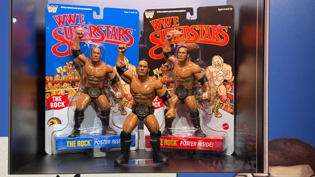 LJN WWE Superstars Wave 3 WWE World 2026 Booth 8