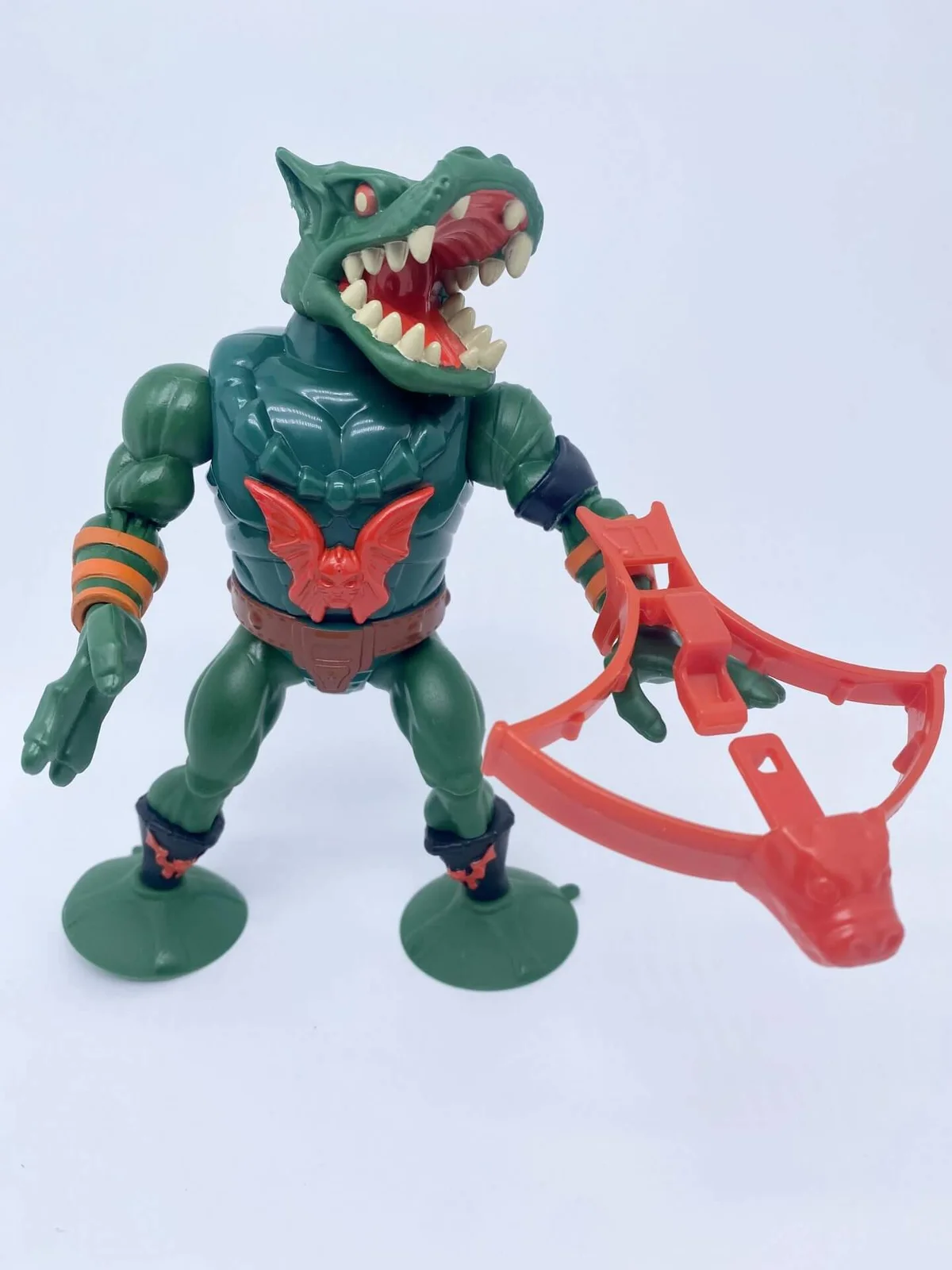 Leech Masters of the Universe Origins front alt head & hands crossbow