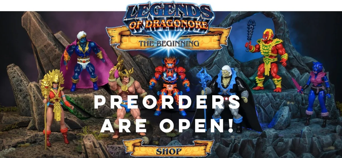 Legends of Dragonore Preorders Formo Toys