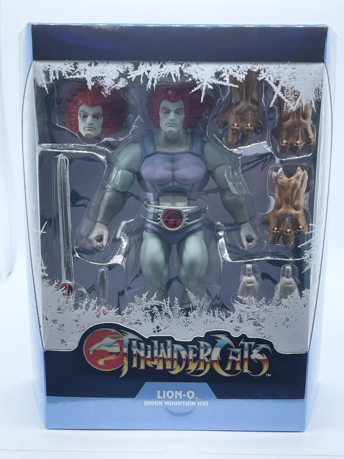 Lion-O Hook Mountain Thundercats Ultimates SDCC 2022 Exclusive Box Front