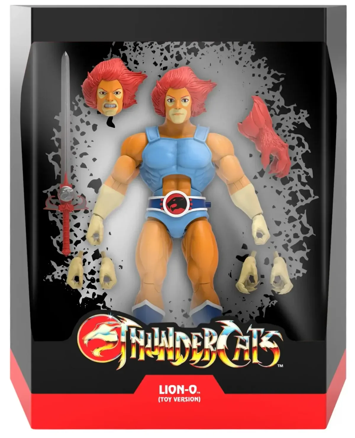 Lion-O Super7 ThunderCats Ultimates LJN Wave 6 Box Front