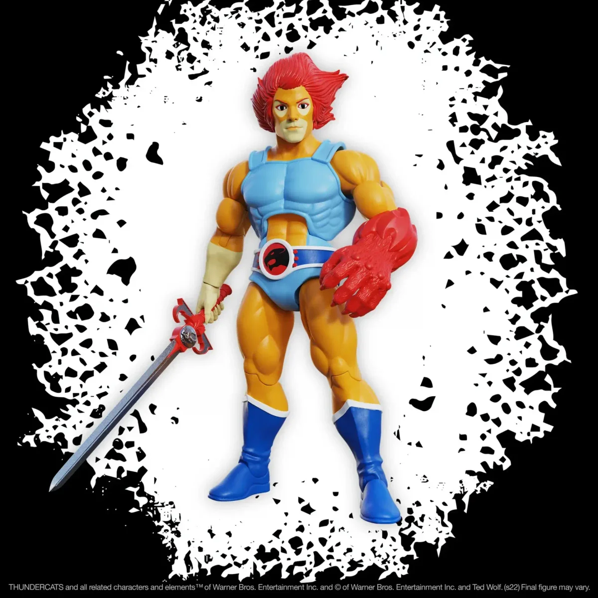 Lion-O Super7 ThunderCats Ultimates LJN Wave 6 Slip Action Pose