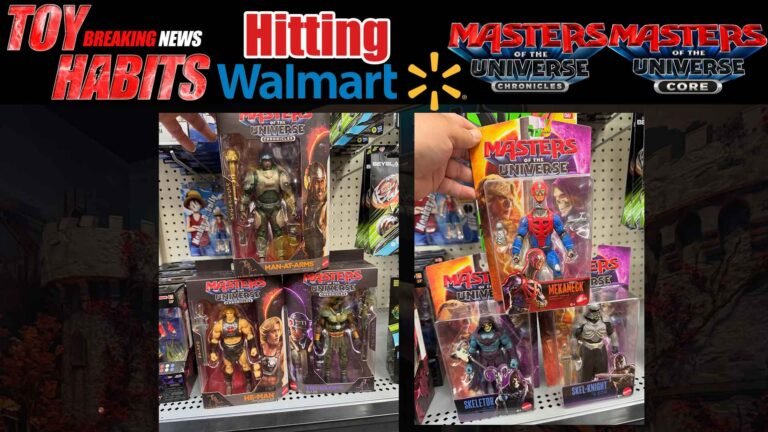 MOTU Chronicles and Core Figures Hitting Walmart Stores