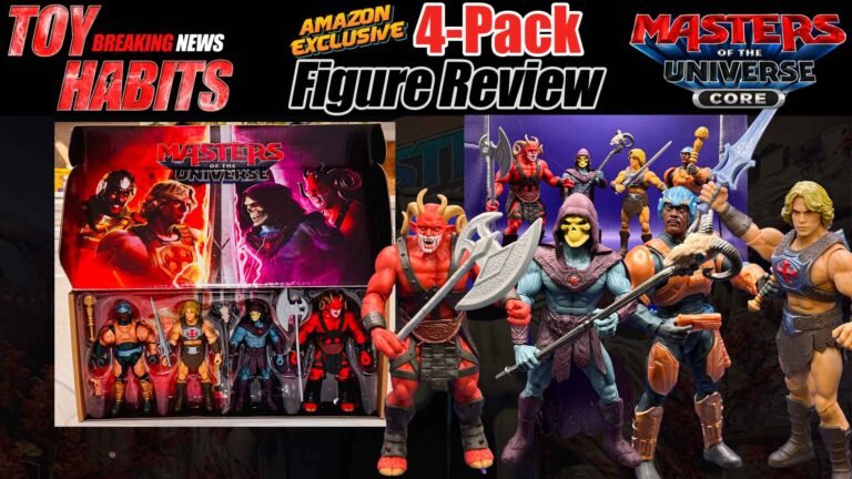MOTU Core 4-Pack Amazon Exclusive In-Hand Review