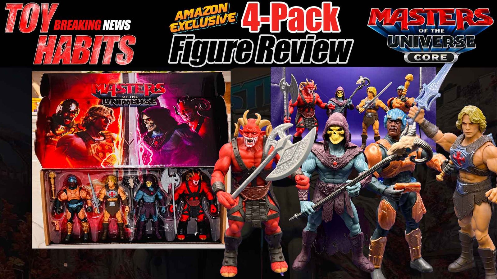 MOTU-Core-4-Pack-Amazon-Exclusive-Figure-Review